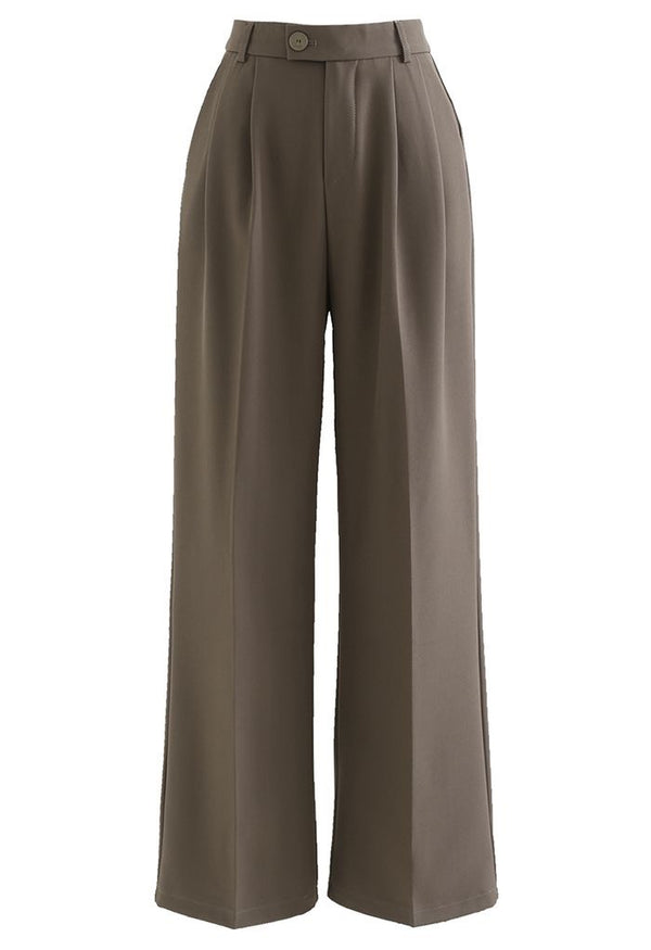 (Bottoms) Dark Academia Wide Leg Working Pants